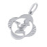 Фото #2 товара Silver pendant zodiac sign Virgo - four-leaf clover SILVEGOB10281S09