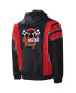 Men's Black, Red NASCAR Impact Half-Snap Pullover Jacket