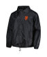 ფოტო #3 პროდუქტის Men's Black San Francisco Giants Coach's Raglan Full-Snap Windbreaker Jacket