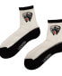 ფოტო #2 პროდუქტის Women's Femme Fatale 2 Pairs of Sheer Crew Socks