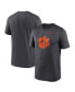 Фото #1 товара Men's Anthracite Clemson Tigers Primetime Legend Logo T-Shirt