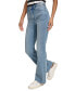 Фото #3 товара Women's Chain-Accent Wide-Leg Jeans