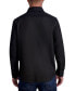 Фото #2 товара Men's Ponte Long Sleeve Mix Check Pattern Shirt Jacket