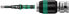 Фото #4 товара Wera 05075605001 Click-Torque A 6 Torque Wrench with Reversible Ratchet, Black, Green, 1/4 Inch Hexagon, 2.5-25 Nm & Bit Assortment, 61 Pieces, Black, 05057441001