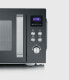 SEVERIN MW 7763 - Countertop - Grill microwave - 25 L - 900 W - Buttons - Rotary - Black - Stainless steel