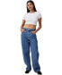 Фото #4 товара Women's Loose Straight Jeans