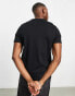 Fred Perry ringer t-shirt in black