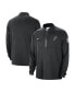 Фото #1 товара Men's Black San Antonio Spurs 2023/24 Authentic Performance Half-Zip Jacket