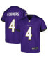 ფოტო #1 პროდუქტის Big Boys Zay Flowers Baltimore Ravens Game Jersey