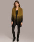 ფოტო #4 პროდუქტის Women's Ombré Eyelash Cardigan