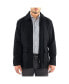 ფოტო #3 პროდუქტის Wyat Mens Wool Blend Classic Barn Coat Cargo Pocket Military Jacket