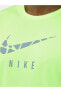 Men's Dri-Fit Run Core T-Shirt Yeşil Erkek Tişört