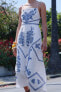 Zw collection embroidered midi dress