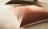 Plain cotton cushion cover