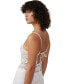 ფოტო #5 პროდუქტის Women's Lace Slip Maxi Dress