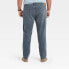 Фото #2 товара Men's Athletic Fit Jeans - Goodfellow & Co Navy 34x30