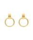 ფოტო #1 პროდუქტის Women's Gold-Tone Earrings