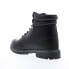 Lugz Nile HI MNILEHV-0761 Mens Black Synthetic Lace Up Casual Dress Boots