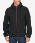 Фото #1 товара Men's Hooded Soft Shell Jacket