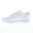 Reebok Classic Leather SP Womens White Leather Lifestyle Sneakers Shoes 7.5 - фото #5