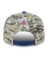 Фото #4 товара Men's Camo, Royal New York Giants 2023 Salute To Service 9FIFTY Snapback Hat