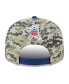 Men's Camo, Royal New York Giants 2023 Salute To Service 9FIFTY Snapback Hat