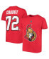 Big Boys Thomas Chabot Red Ottawa Senators Player Name and Number T-shirt