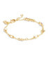 ფოტო #2 პროდუქტის Faux Stone Signature Charm Strand Bracelet