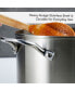 3-Ply Base Stainless Steel 8 Quart Induction Stockpot with Lid