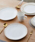 Clara 16 Pc. Dinnerware Set, Service for 4