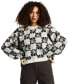 Juniors' Beyond Basic Printed Sweater