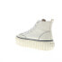 Diesel S-Hanami Mid Y02829-PS416-T1012 Womens White Lifestyle Sneakers Shoes 9