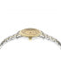 ფოტო #2 პროდუქტის Women's Swiss Greca Time Two-Tone Stainless Steel Bracelet Watch 35mm