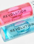 Revolution Maxi Plump Cool As Ice and Hot As Chilli Lip Set - 37% saving