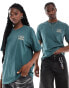 Фото #1 товара Dickies big sandy back print t-shirt in dark green