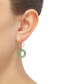 ფოტო #2 პროდუქტის Jade Multi-Ring Drop Earrings in 10k Gold