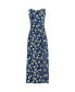 ფოტო #1 პროდუქტის Petite Sleeveless Tie Waist Maxi Dress