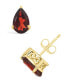 ფოტო #1 პროდუქტის Garnet (2-1/5 ct. t.w.) Stud Earrings in 14K Yellow Gold