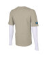 Фото #3 товара Men's Tan Charlotte FC Status Long Sleeve T-shirt