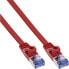 Фото #2 товара InLine Flat patch cable - U/FTP - Cat.6A - red - 7m