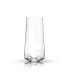 Raye Faceted Crystal Champagne Flutes, Set of 2, 10 Oz