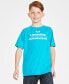 Big Boys Tech Split Wordmark Graphic Short-Sleeve T-Shirt