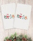 Christmas Skating Party 100% Turkish Cotton Hand Towel Hand Towel Set - фото #1