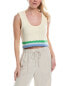 Central Park West Charlie Cropped Tank Women's