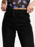 Фото #2 товара COLLUSION x005 mid rise straight leg jean in black