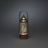 Фото #1 товара Konstsmide Cylinder lantern - Light decoration figure - Gold - Plastic - IP20 - 1 lamp(s) - LED