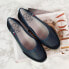 Фото #5 товара Leather openwork ballerinas Filippo W PAW198B navy blue