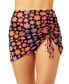 Фото #3 товара Juniors' Adjustable Side-Cinch Mesh Swim Skirt, Created for Macy's