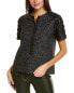 Snider Rain Wool-Blend Top Women's Black Xs