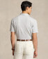 Фото #2 товара Men's Classic-Fit Cotton-Linen Mesh Polo Shirt